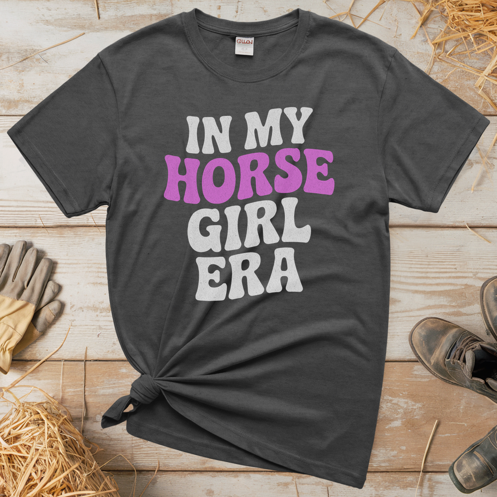 Horse Girl Era Tee - Graphite Heather
