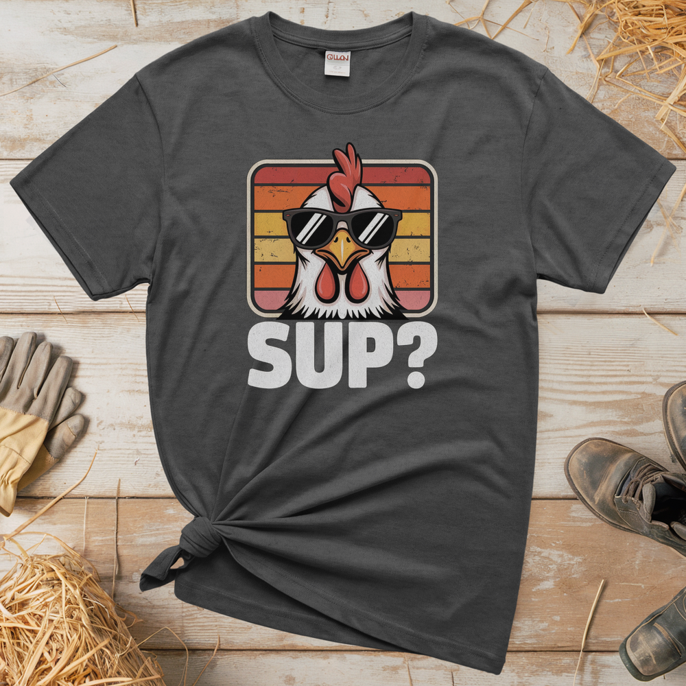 Sup Adult Tee - Graphite Heather