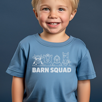 Barn Squad Toddler - Heather Columbia Blue