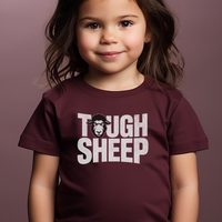 Tough Sheep Toddler T Shirt - Heather Maroon
