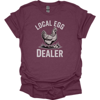 Local Egg Dealer - Heather Maroon