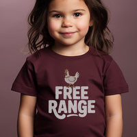 Free Range Toddler - Heather Maroon