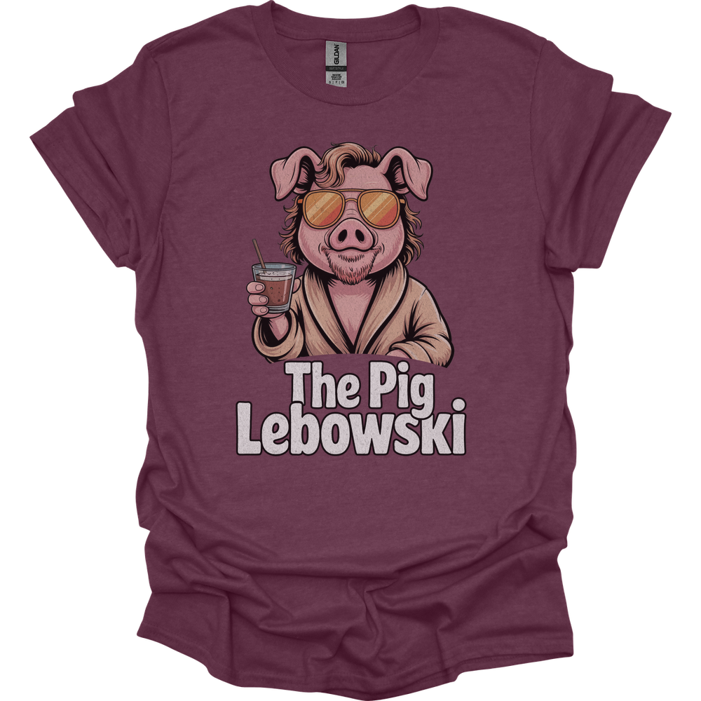 The Pig Lebowski - Heather Maroon