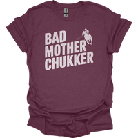 Bad Mother Chukker Polo - Heather Maroon