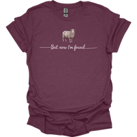 But Now Im Found Spiritual Sheep - Heather Maroon