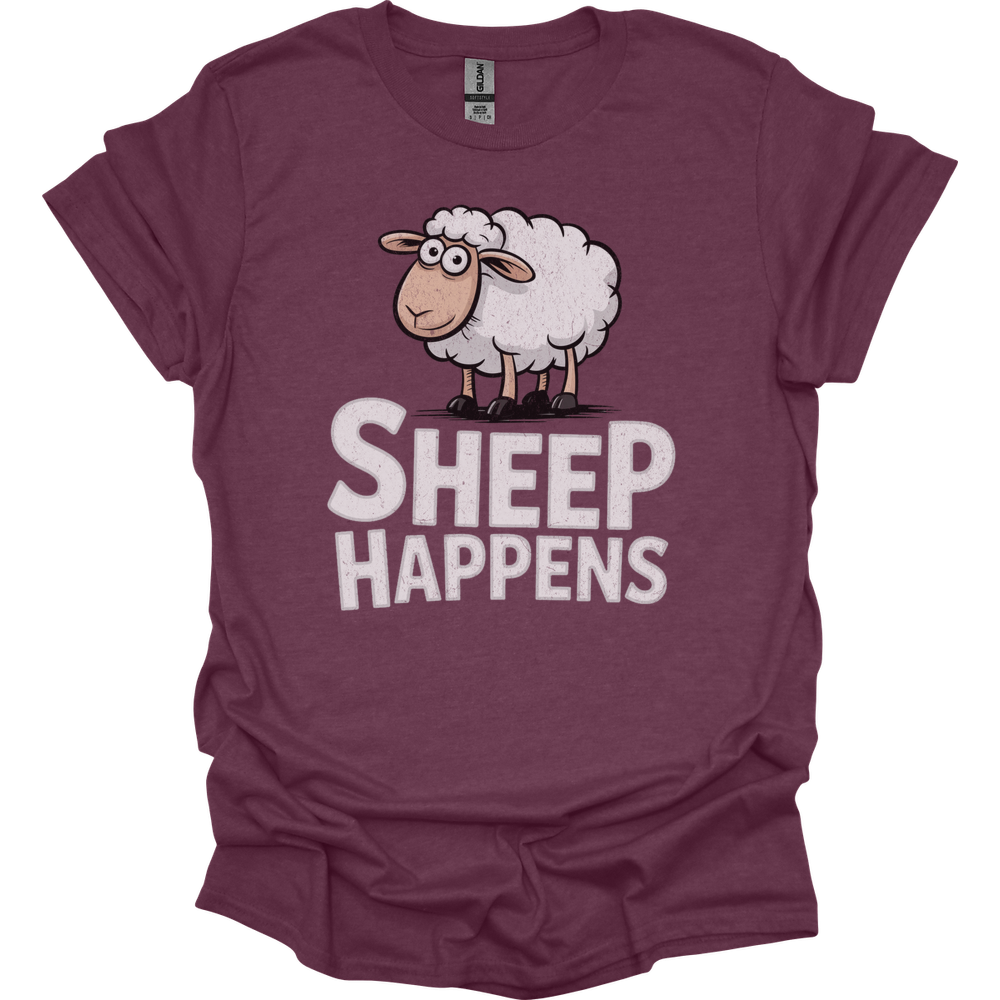 Sheep Happens - Heather Maroon