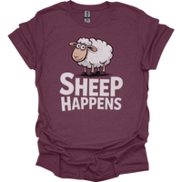 Sheep Happens - Heather Maroon
