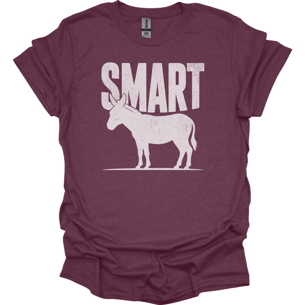 Smart Ass - Heather Maroon