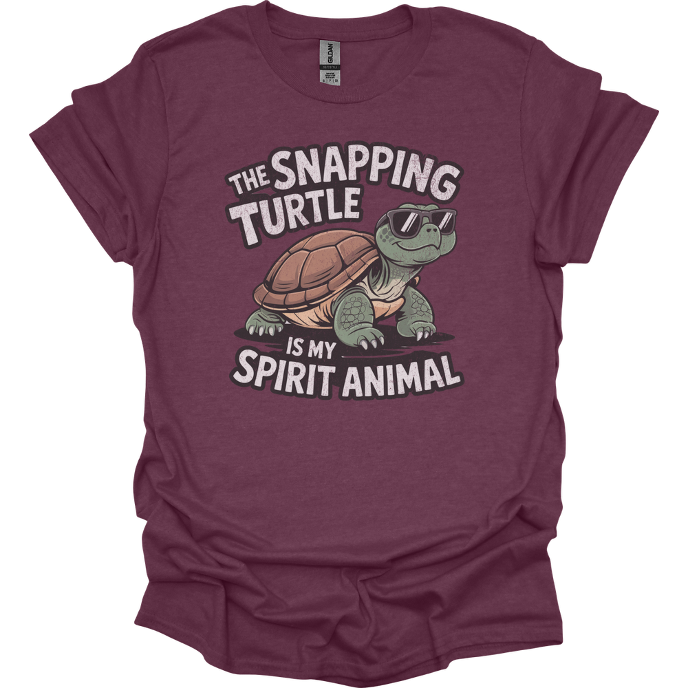 The Snapping Turtle Is My Spirit Animal - Heather Maroon