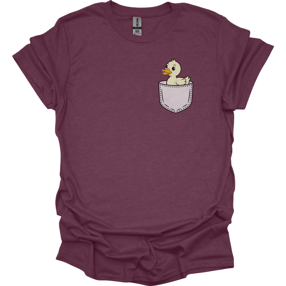 Duck In Pocket - Heather Maroon