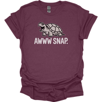 Awww Snap Adult Dark - Heather Maroon