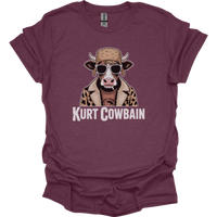 Kurt Cowbain Adult Dark - Heather Maroon