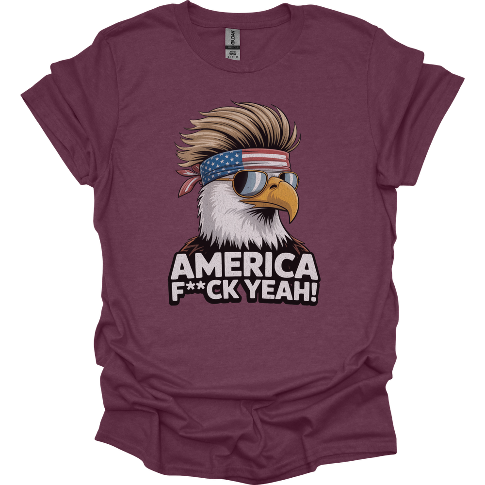 American Patirot Eagle - Heather Maroon