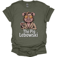 The Pig Lebowski - Heather Military Green