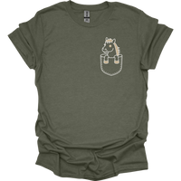 Horse In Pocket - Heather Military Green