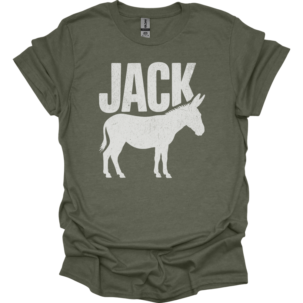 Jack Ass - Heather Military Green