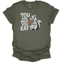 You Are What You Eat Nuts - Heather Military Green