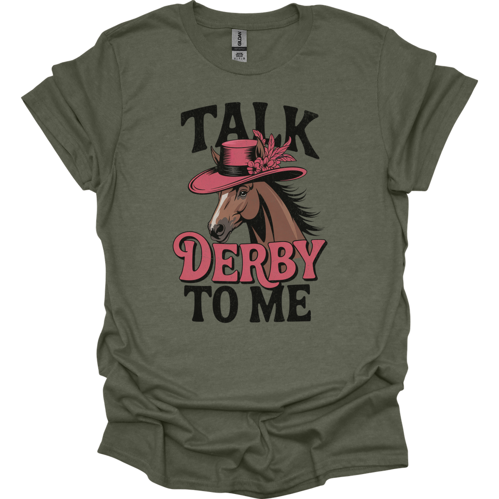 Talk Derby To Me - Heather Military Green