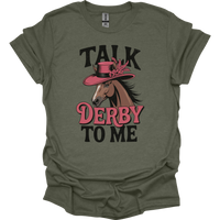 Talk Derby To Me - Heather Military Green
