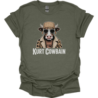 Kurt Cowbain Adult Dark - Heather Military Green