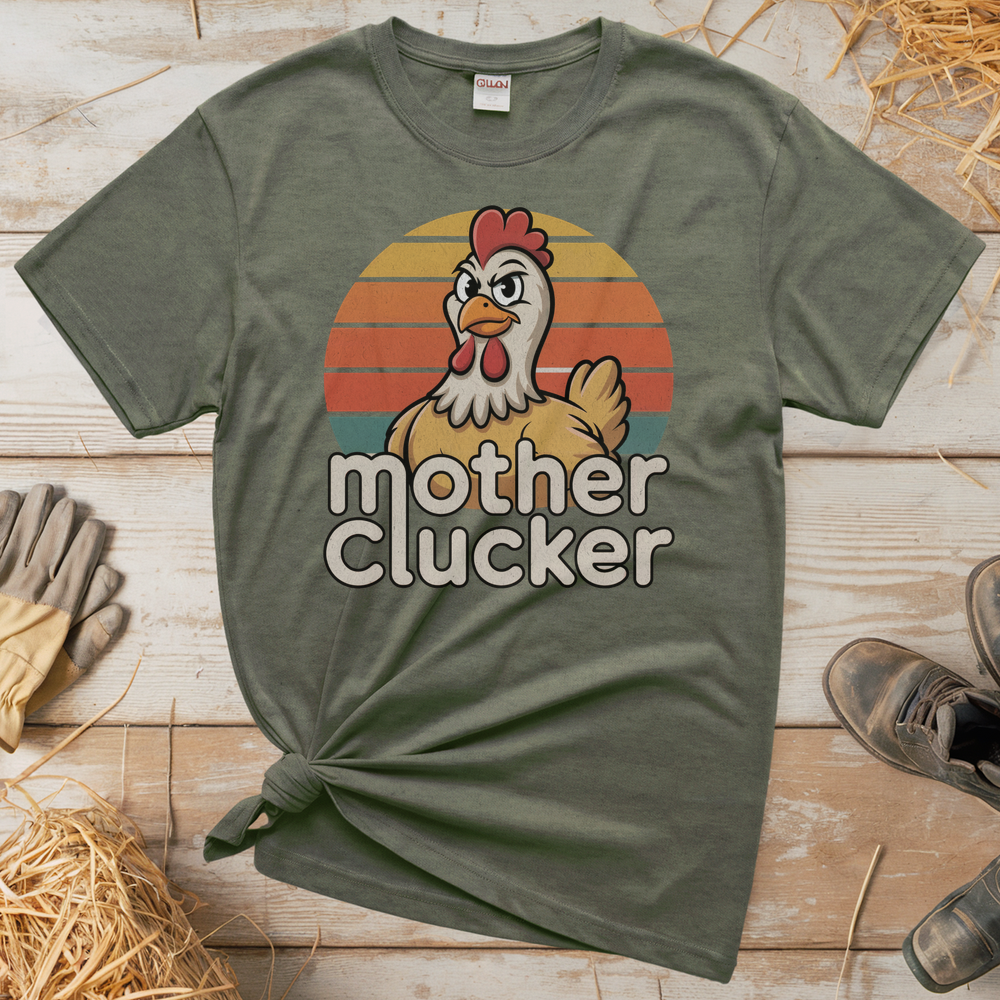 Mother Clucker - Heather Military Green