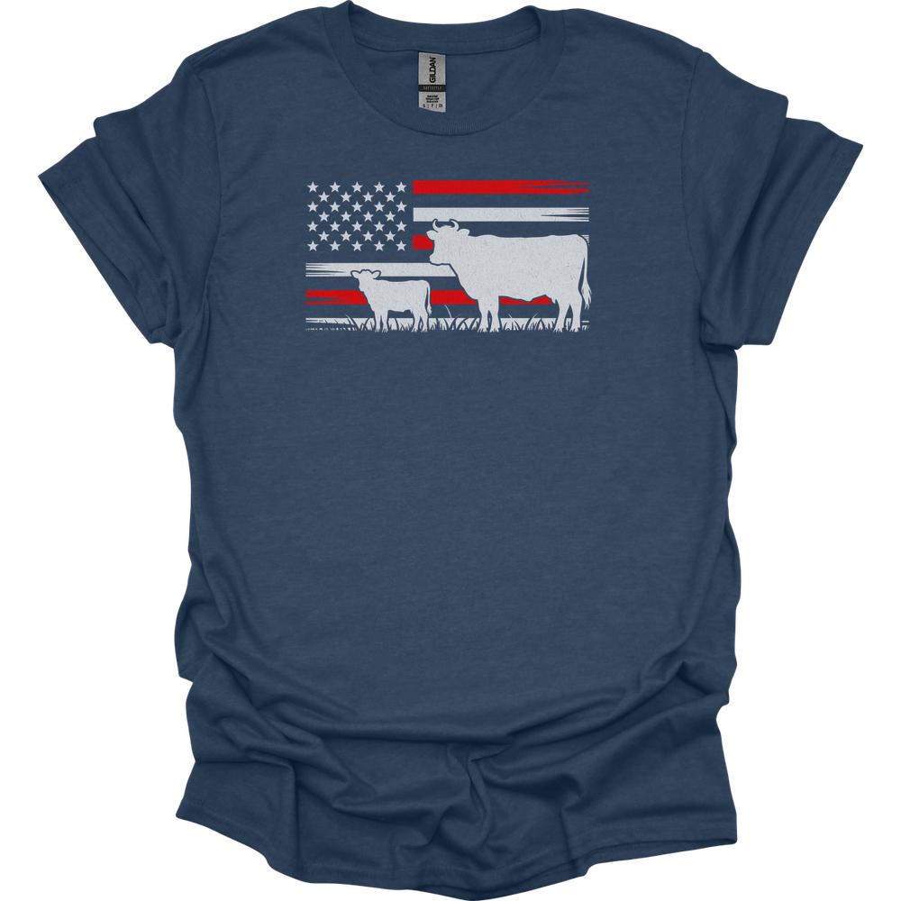 Usa Cow Farm - Heather Navy