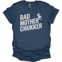 Bad Mother Chukker Polo - Heather Navy