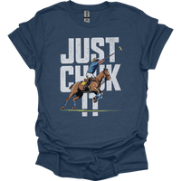 Just Chuk It Polo - Heather Navy