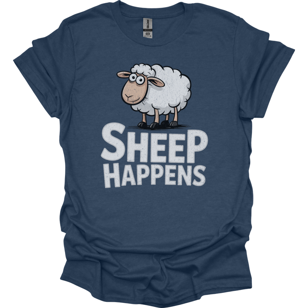 Sheep Happens - Heather Navy