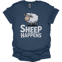 Sheep Happens - Heather Navy