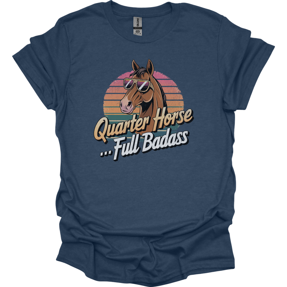 Quarter Horse Full Badass - Heather Navy