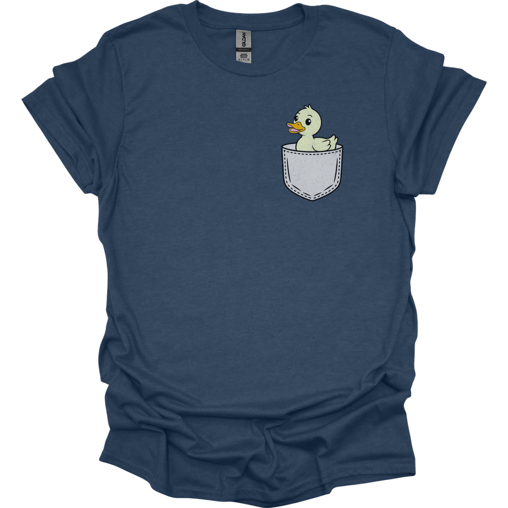 Duck In Pocket - Heather Navy