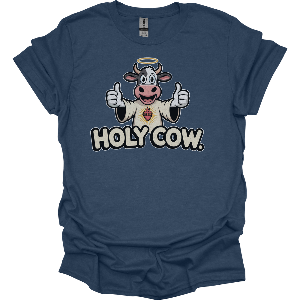 Holy Cow Adult - Heather Navy