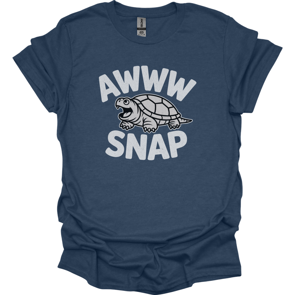 Aww Snapping Turtle Adult Dark - Heather Navy