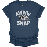 Aww Snapping Turtle Adult Dark - Heather Navy