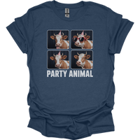 Party Animal Adult Dark - Heather Navy