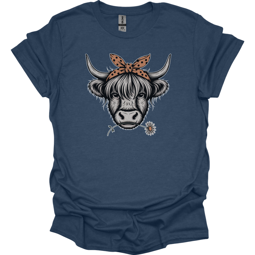 Cow Flower - Heather Navy