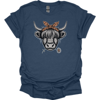 Cow Flower - Heather Navy