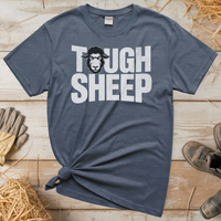 Tough Sheep (Adult Unisex Tee) - Heather Navy