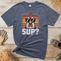 Sup Adult Tee - Heather Navy