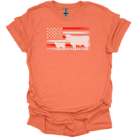 Usa Cow Farm - Heather Orange