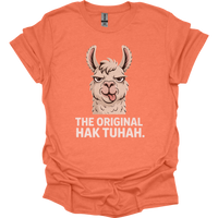 The Original Hawk Tuhah (Adult Unisex Tee) - Heather Orange