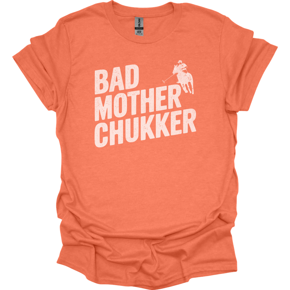 Bad Mother Chukker Polo - Heather Orange