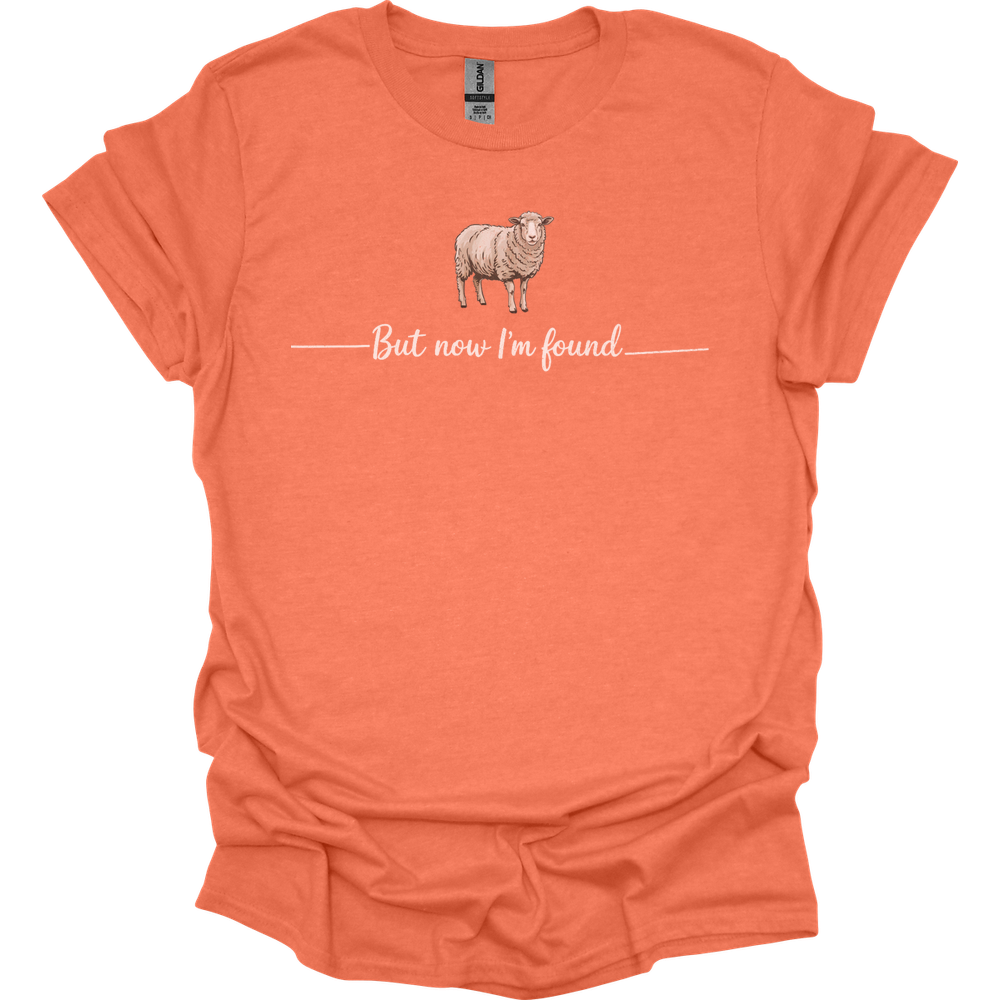 But Now Im Found Spiritual Sheep - Heather Orange