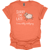 Dilly Dallying Sheep - Heather Orange