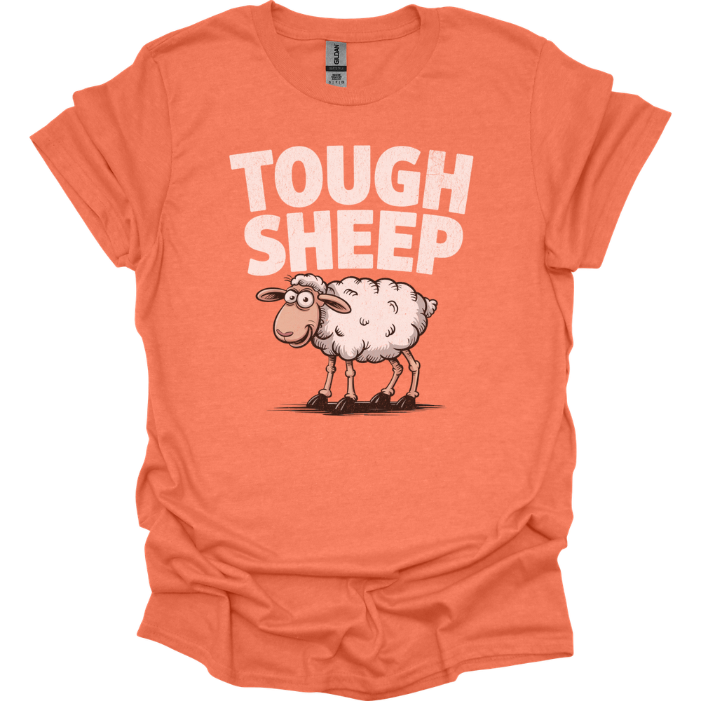 Funny Tough Sheep - Heather Orange