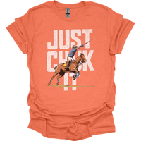 Just Chuk It Polo - Heather Orange