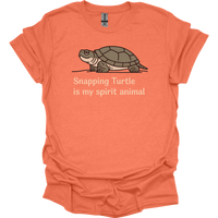 Snapping Turtle Is My Spirit Animal - Heather Orange