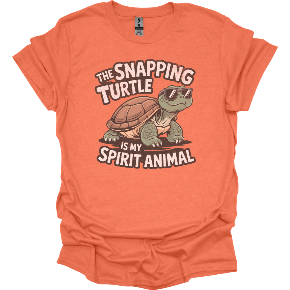 The Snapping Turtle Is My Spirit Animal - Heather Orange