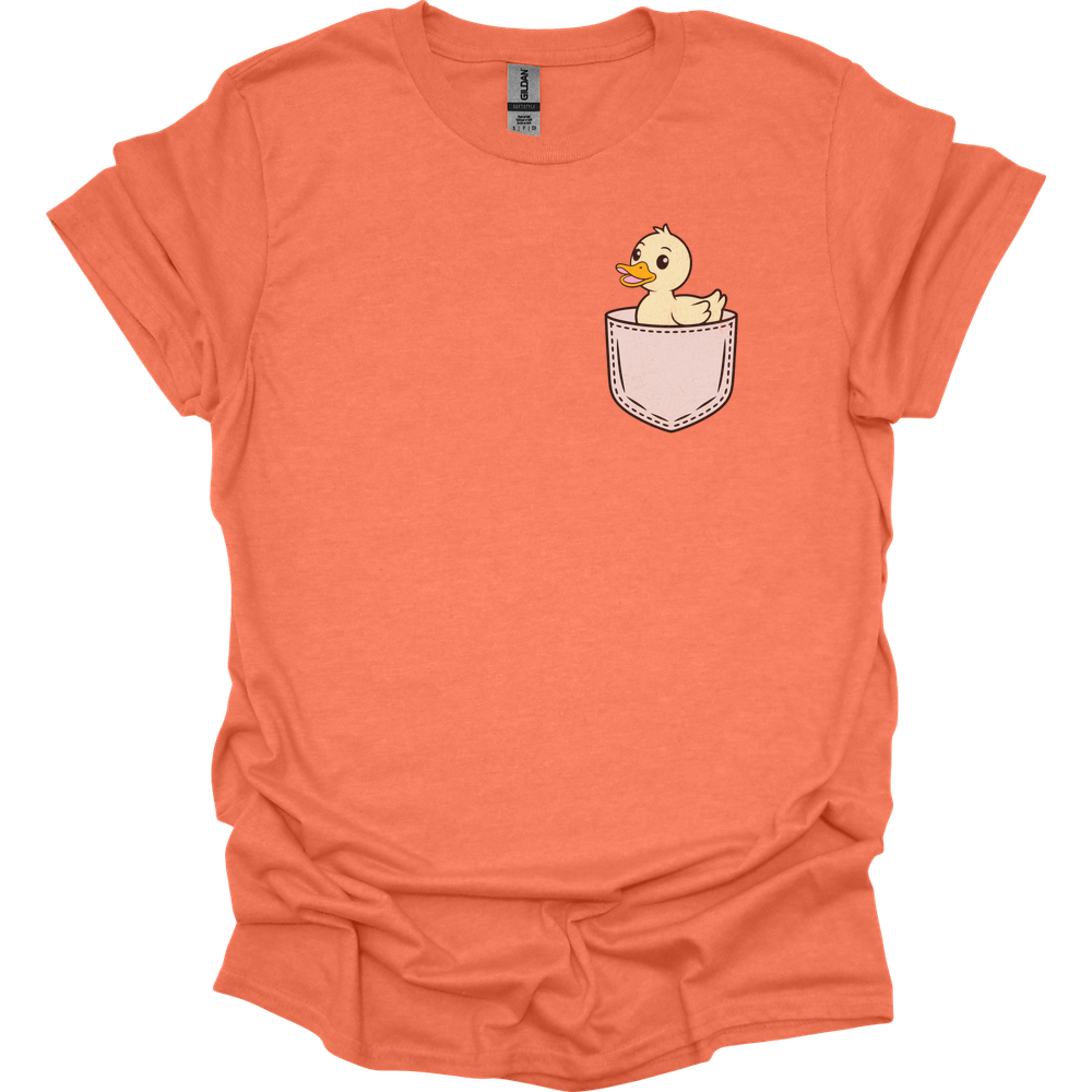 Duck In Pocket - Heather Orange